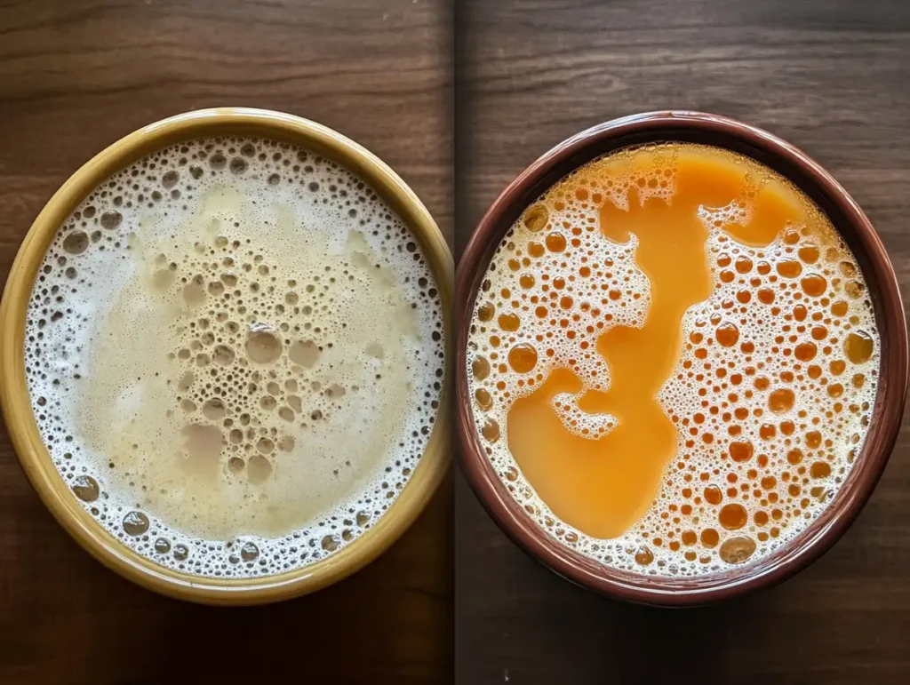 Effects of water temperature on yeast activity